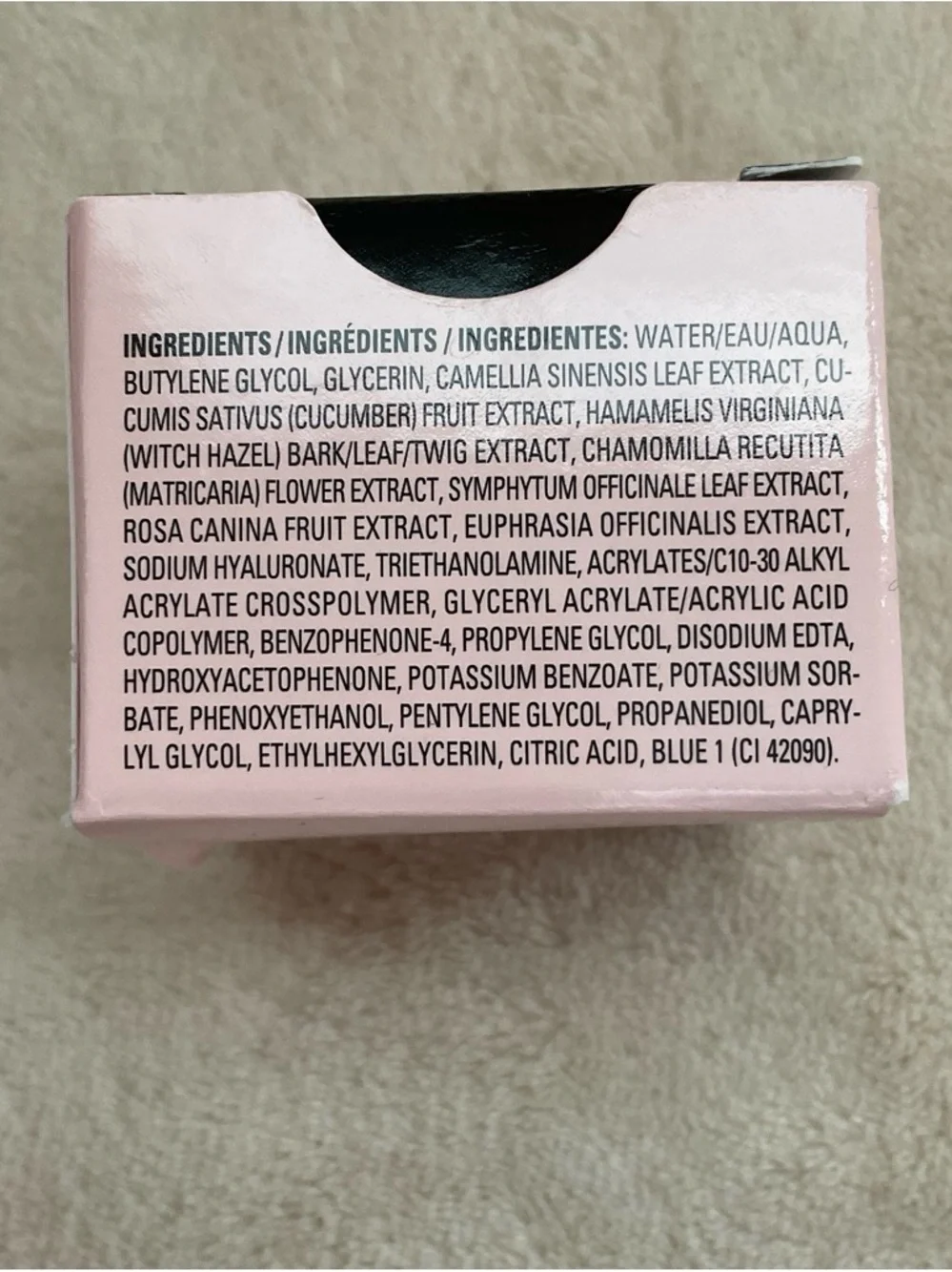 Mary Kay Indulge Soothing Eye Gel - Pink and Black Packaging